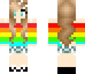 rainbow girl