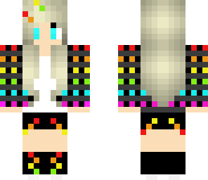 blonde rainbow gamer girl quick edit