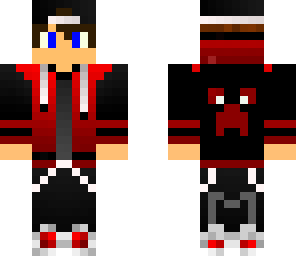 red jacket