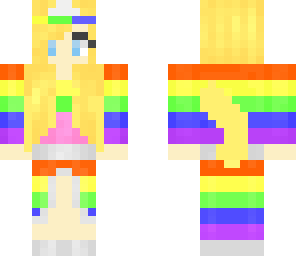 lady rainicorn with a tail