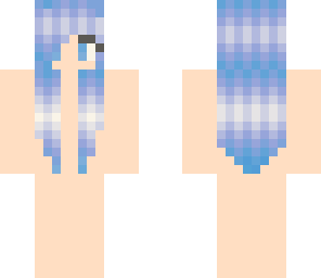 light blue hair base