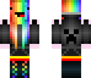 derp girl rainbow