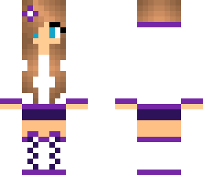 purple girl