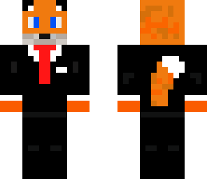 fox in a suit