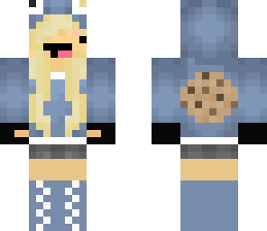 cookie monster with gloves