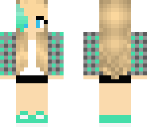 plaid girl