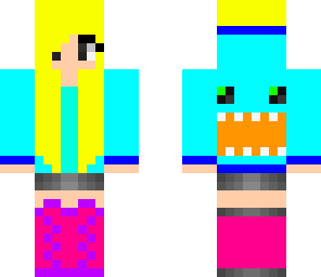 neon domo girl