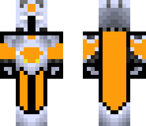 orange herobrine of bossness