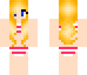 blonde bikini