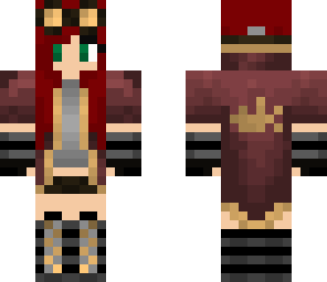 slight edit on the hair steam punk girl