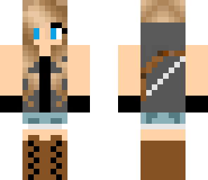 edit of hot archer girl