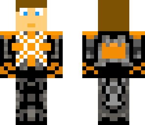 knights suit orange