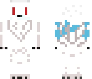 shiny Ninetales | Minecraft Skin