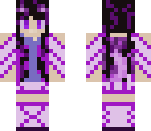 purple kitty girl