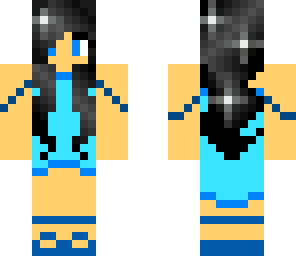 blue nightclub girl