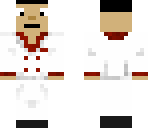 white suit