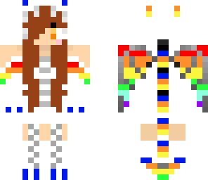 blackwhiterainbow dragon