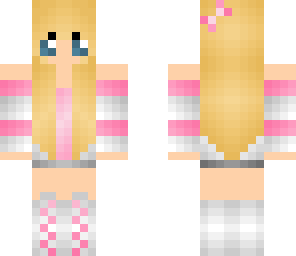 girl in pink