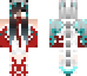 zombie person in a dragon suit