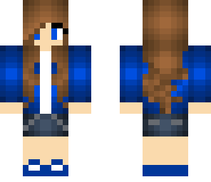 blue sweater girl
