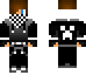 black and white boy