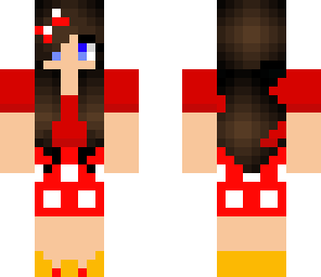 mini mouse skin