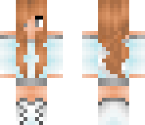 edit of nienke's cute ice wolf skin