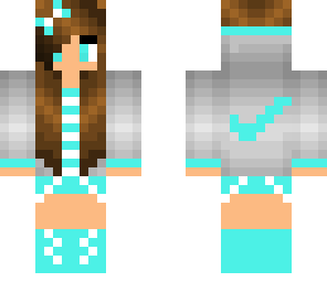 blue girl