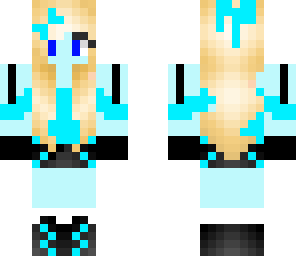 blue skin