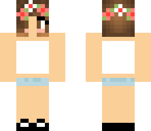 flower crown girl