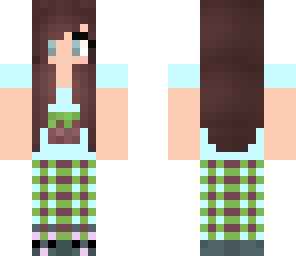 cute minecraft pj's girl