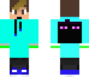 teal enderman