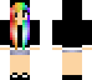 rainbow girl