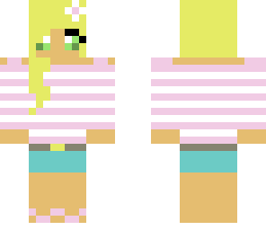 pastel summertime girl
