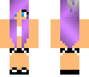 purple hair edit