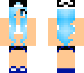 blue hair edit