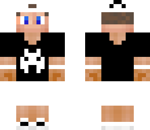 white and black