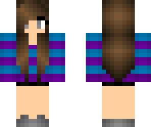 purple and blue