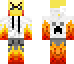 flame pikachu