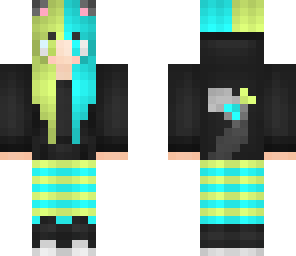 kitteh - version blue and lime