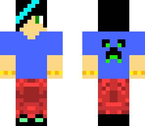 creeper hair stripe teen