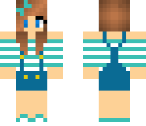 cute stripes girl