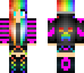rainbow girl