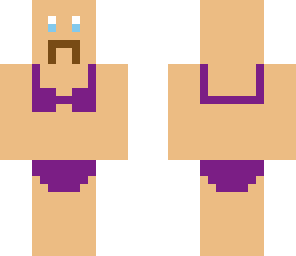 guy in bikini