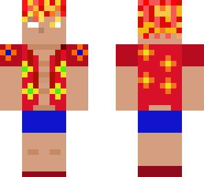 flame hair