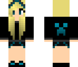 blue creeper girl