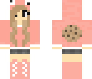 pink cookie girl