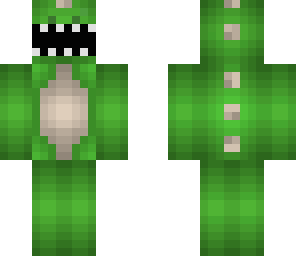 lime green dinosaur