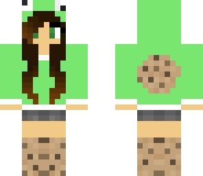 green cookie monster girl