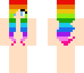 rainbow hair base